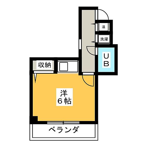 メゾンイマイ ｜愛知県名古屋市中区丸の内１丁目(賃貸マンション1R・2階・21.19㎡)の写真 その2