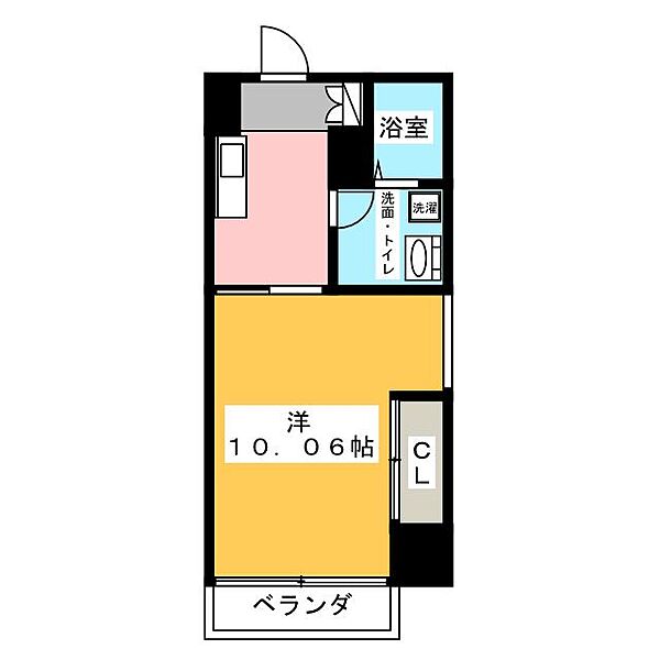 グランデ浅間町 ｜愛知県名古屋市西区幅下１丁目(賃貸マンション1K・4階・28.04㎡)の写真 その2