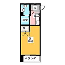 桂山サコウハイツII  ｜ 愛知県名古屋市西区栄生１丁目（賃貸マンション1K・1階・23.27㎡） その2