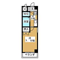 時田ハウス  ｜ 愛知県名古屋市西区那古野１丁目（賃貸マンション1K・4階・24.60㎡） その2