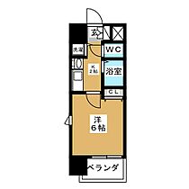 プレサンス名古屋駅前  ｜ 愛知県名古屋市中村区名駅南２丁目（賃貸マンション1K・6階・20.59㎡） その2