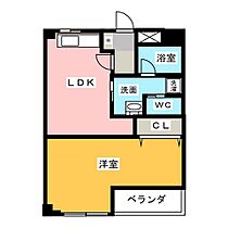 丸一上畠ビル  ｜ 愛知県名古屋市西区那古野２丁目（賃貸マンション1LDK・5階・42.68㎡） その2