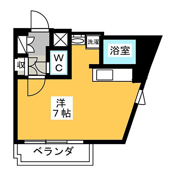 さくら館本陣 ｜愛知県名古屋市中村区鳥居通２丁目(賃貸マンション1R・4階・24.56㎡)の写真 その2