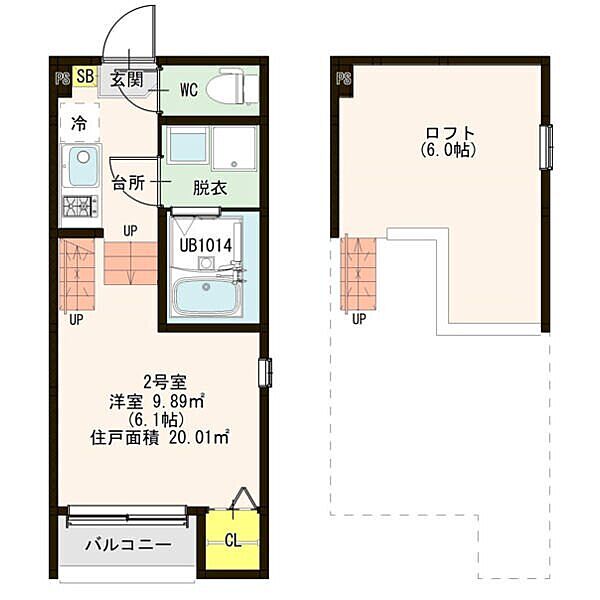 Calma本陣 102｜愛知県名古屋市中村区日比津町２丁目(賃貸アパート1R・1階・20.01㎡)の写真 その2