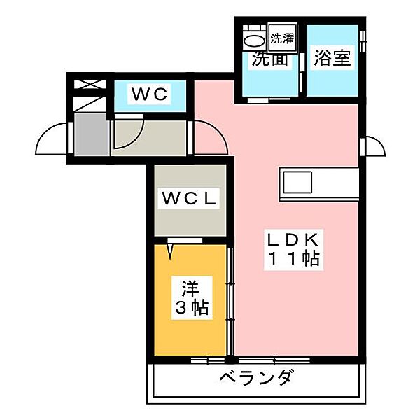 シュヴァル ｜愛知県名古屋市中村区十王町(賃貸アパート1LDK・1階・36.60㎡)の写真 その2