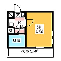 コーポ花の樹  ｜ 愛知県名古屋市中村区松原町５丁目（賃貸アパート1K・2階・16.56㎡） その2