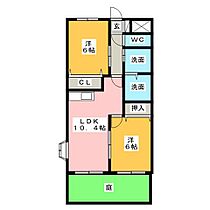 サン・パレス森  ｜ 愛知県あま市森７丁目（賃貸アパート2LDK・1階・51.30㎡） その2