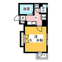 T’s スクエアー  ｜ 愛知県名古屋市中村区則武本通２丁目（賃貸マンション1K・6階・21.07㎡） その2