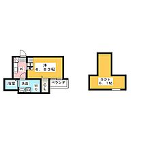 ボンヌール枇杷島  ｜ 愛知県名古屋市西区枇杷島２丁目（賃貸アパート1K・1階・20.73㎡） その2