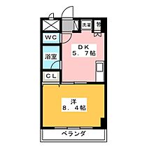 ブロア中村  ｜ 愛知県名古屋市中村区羽衣町（賃貸マンション1DK・7階・31.40㎡） その2