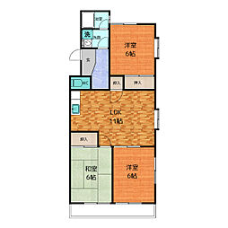 間取図画像 3LDK
