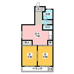 🉐敷金礼金0円！🉐シャトー角田