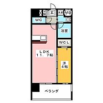 エルミタージュ桜山  ｜ 愛知県名古屋市瑞穂区洲雲町２丁目（賃貸マンション1LDK・3階・37.35㎡） その2