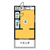 コーポ名豊  ｜ 愛知県名古屋市昭和区安田通５丁目（賃貸アパート1R・2階・18.23㎡） その2