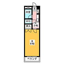 明治館  ｜ 愛知県名古屋市瑞穂区亀城町５丁目（賃貸マンション1K・1階・24.75㎡） その2