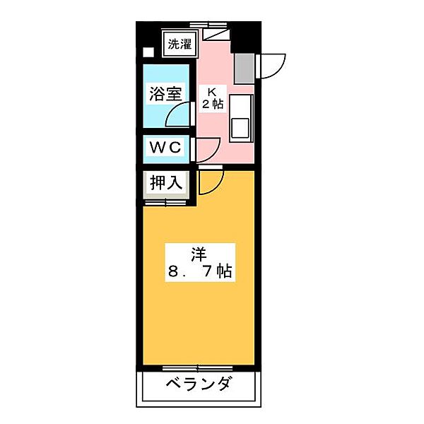 カワナセーワ ｜愛知県名古屋市昭和区長戸町６丁目(賃貸マンション1K・1階・21.80㎡)の写真 その2