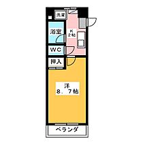 カワナセーワ  ｜ 愛知県名古屋市昭和区長戸町６丁目（賃貸マンション1K・1階・21.80㎡） その2