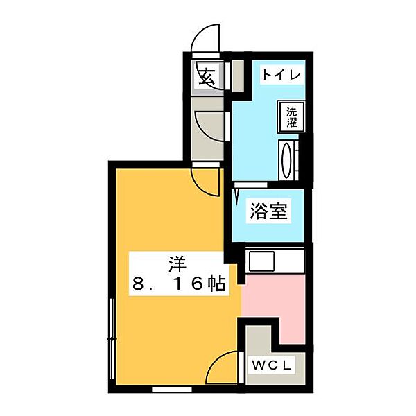 Branche桜山Chambre ｜愛知県名古屋市瑞穂区駒場町５丁目(賃貸マンション1R・2階・26.63㎡)の写真 その2