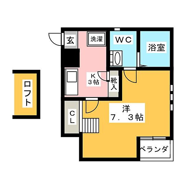 プチメゾン桜山II ｜愛知県名古屋市昭和区下構町１丁目(賃貸マンション1K・3階・24.61㎡)の写真 その2