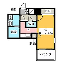 Branche桜山  ｜ 愛知県名古屋市瑞穂区駒場町６丁目（賃貸マンション1R・1階・29.27㎡） その2