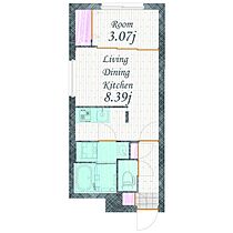 quador名古屋市大前 203 ｜ 愛知県名古屋市昭和区下構町１丁目12番4（賃貸マンション1LDK・2階・29.13㎡） その2