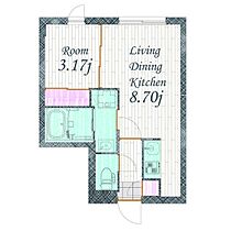 quador名古屋市大前 305 ｜ 愛知県名古屋市昭和区下構町１丁目12番4（賃貸マンション1LDK・3階・29.07㎡） その2