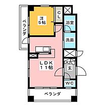 マルシェV  ｜ 愛知県名古屋市昭和区桜山町４丁目（賃貸マンション1LDK・4階・40.81㎡） その2