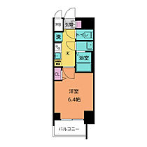 プレサンス吹上駅前エテルノ 1505 ｜ 愛知県名古屋市昭和区阿由知通１丁目7番4（賃貸マンション1K・15階・22.42㎡） その2