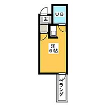 コーポ更科  ｜ 愛知県名古屋市昭和区吹上町１丁目（賃貸マンション1R・2階・17.00㎡） その2