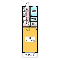 ヤングパレスＢ棟  ｜ 愛知県名古屋市昭和区石仏町１丁目（賃貸アパート1K・2階・23.50㎡） その2