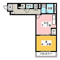 パルテールゴキソ  ｜ 愛知県名古屋市昭和区明月町２丁目（賃貸マンション1DK・2階・40.15㎡） その2