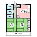 マンション川原5階4.5万円