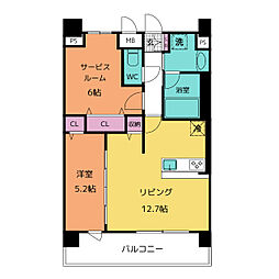 セイワパレス吹上公園 1SLDKの間取図画像