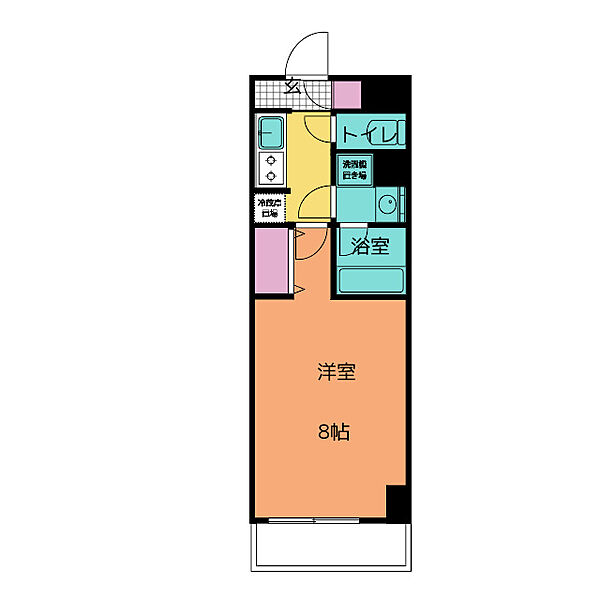 ブランシエスタ金山 1502｜愛知県名古屋市中区正木４丁目(賃貸マンション1K・15階・25.22㎡)の写真 その2