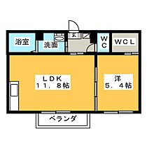 ディアベルジュＨ棟  ｜ 愛知県名古屋市中川区福川町４丁目（賃貸アパート1LDK・2階・40.28㎡） その2