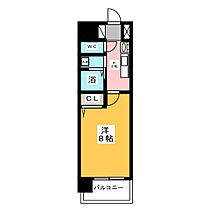 ＡｒｔｉｚＡ上前津  ｜ 愛知県名古屋市中区富士見町（賃貸マンション1K・7階・24.92㎡） その2