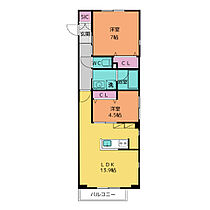 アドバンス切戸 103 ｜ 愛知県名古屋市熱田区切戸町２丁目126（賃貸アパート2LDK・1階・59.19㎡） その2