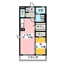 ソシアIII  ｜ 愛知県名古屋市熱田区西野町３丁目（賃貸アパート1LDK・2階・36.70㎡） その2