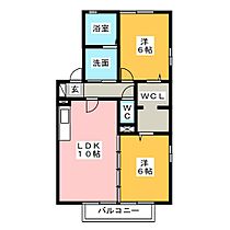 グランディールＡ  ｜ 愛知県名古屋市中川区丹後町１丁目（賃貸アパート2LDK・1階・55.00㎡） その2