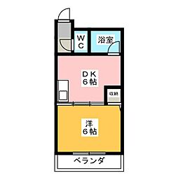 間取図画像 1DK