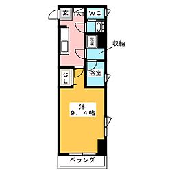 間取図画像 1K