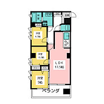 ナビシティ豊岡  ｜ 愛知県名古屋市瑞穂区豊岡通１丁目（賃貸マンション3LDK・2階・75.17㎡） その2