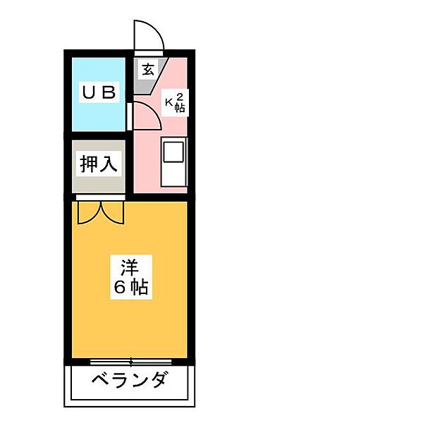 ムーニー木下 ｜愛知県名古屋市瑞穂区田辺通６丁目(賃貸アパート1K・2階・16.80㎡)の写真 その2