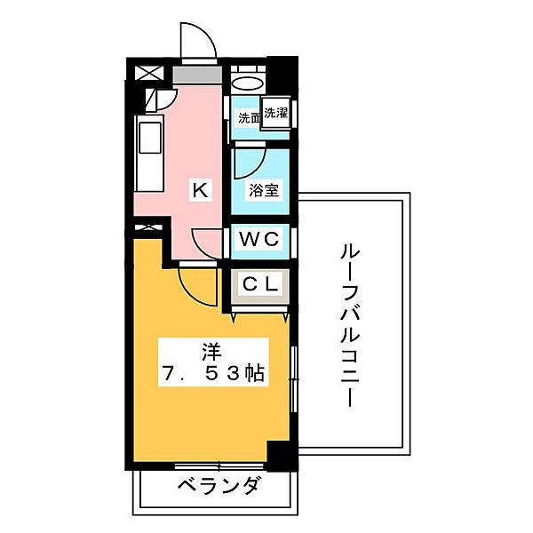 アールズコート新瑞橋駅前 ｜愛知県名古屋市瑞穂区洲山町１丁目(賃貸マンション1K・5階・25.01㎡)の写真 その2