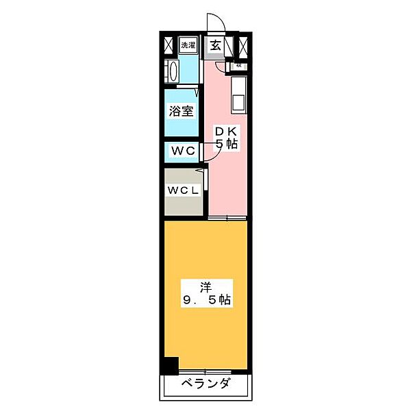 グランソワール瑞穂 ｜愛知県名古屋市瑞穂区直来町５丁目(賃貸マンション1K・3階・33.90㎡)の写真 その2