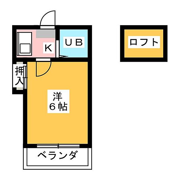 グランプラス桜 ｜愛知県名古屋市南区曽池町３丁目(賃貸アパート1K・2階・15.40㎡)の写真 その2