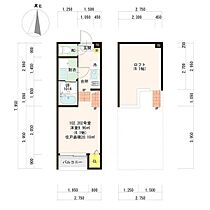 ハーモニーテラス新瑞橋II 102 ｜ 愛知県名古屋市瑞穂区洲山町１丁目15-4（賃貸アパート1K・1階・20.10㎡） その2