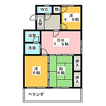 ファミール元桜田  ｜ 愛知県名古屋市南区元桜田町４丁目（賃貸マンション3LDK・3階・53.06㎡） その2