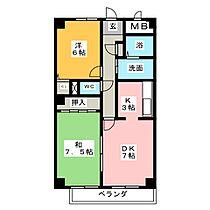 グレース堀田  ｜ 愛知県名古屋市瑞穂区明前町（賃貸マンション2LDK・6階・57.68㎡） その2