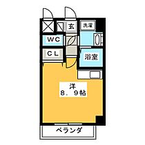 アレーヌコート新瑞橋  ｜ 愛知県名古屋市瑞穂区姫宮町２丁目（賃貸マンション1R・10階・26.40㎡） その2